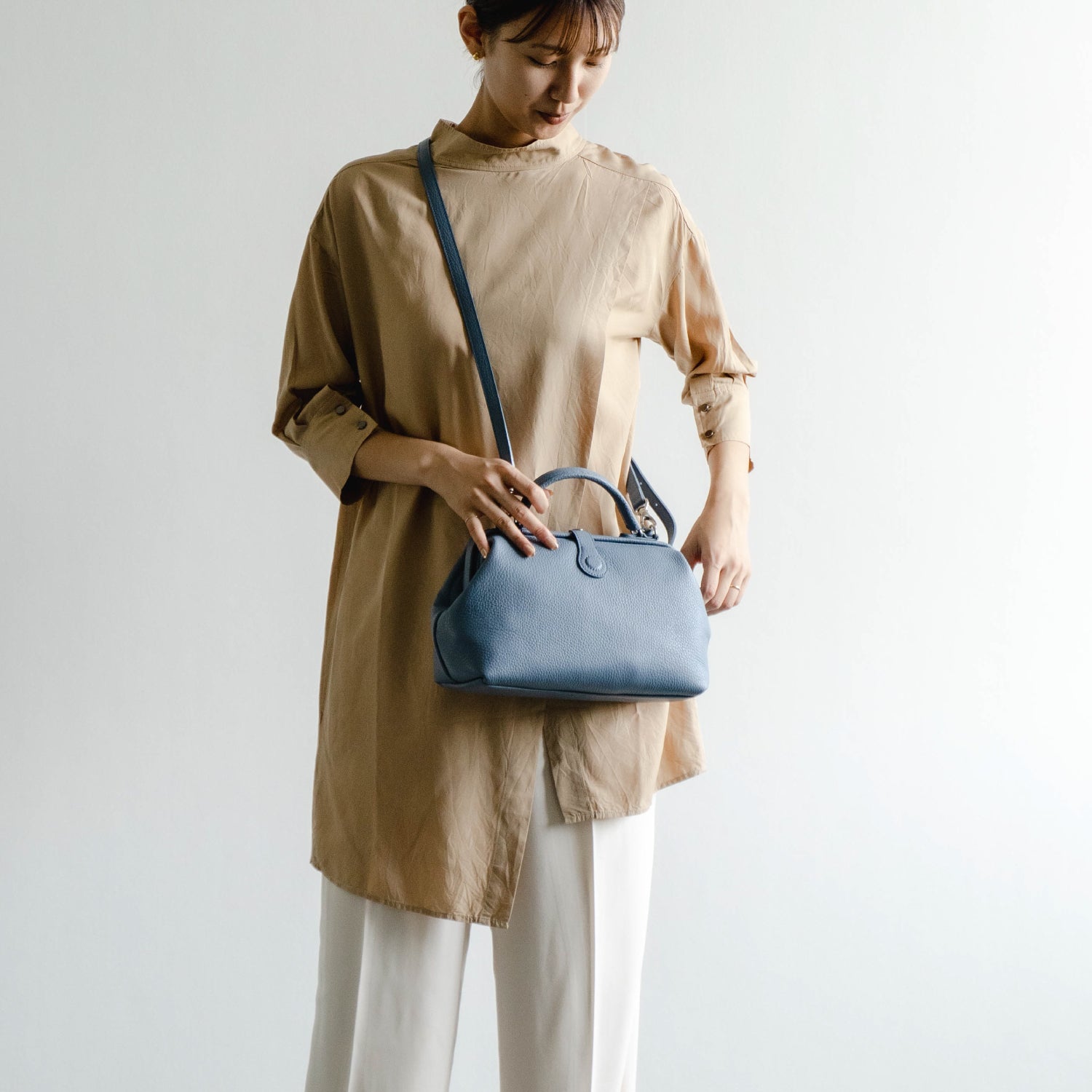 Atelier nuu |  parcel mist ミニダレス　スカイブルー - Atelier nuu