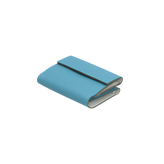 AP×ROO tri-fold wallet/SKIP Jean Blue