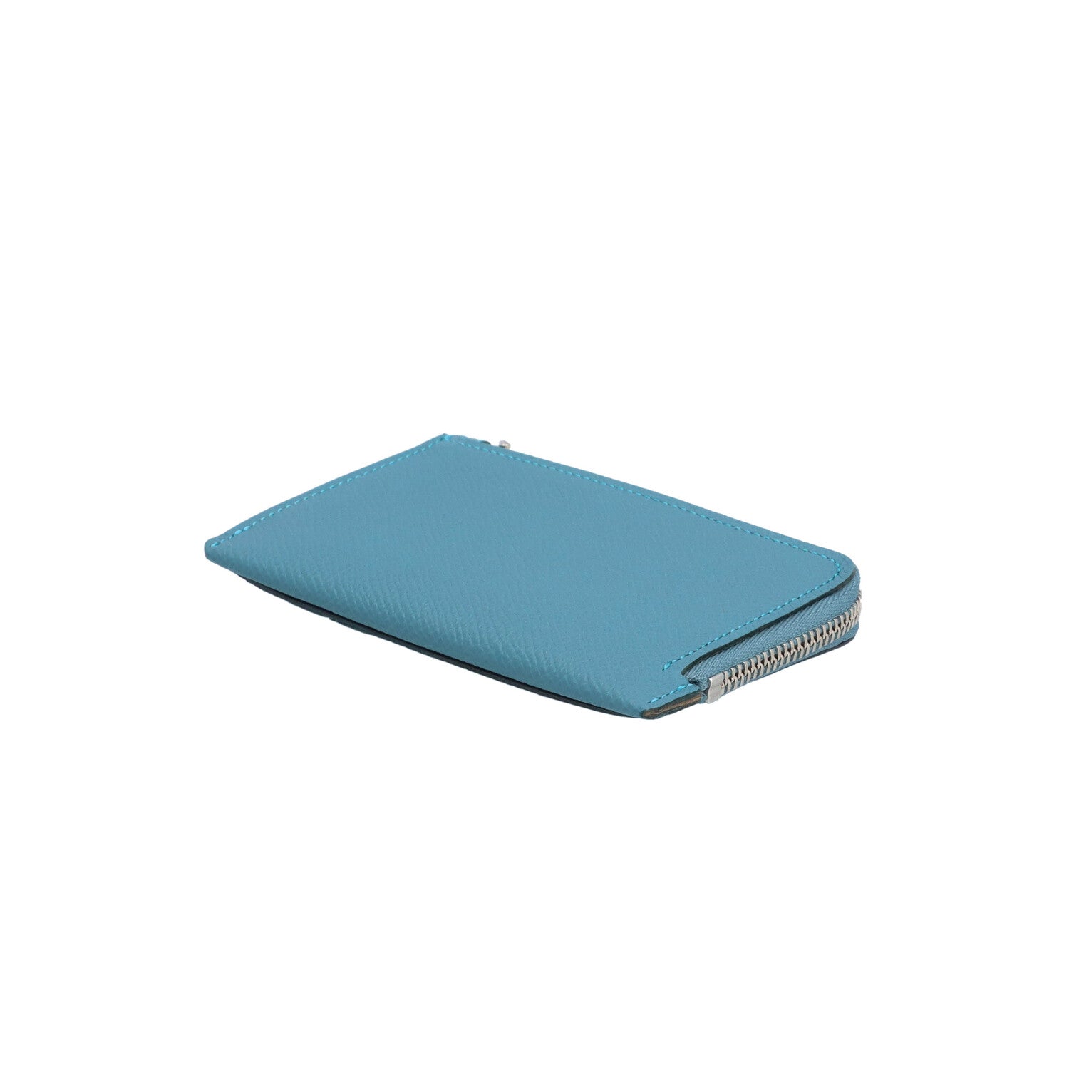 AP×ROO コンパクト財布／FLAT mini ジーンブルー