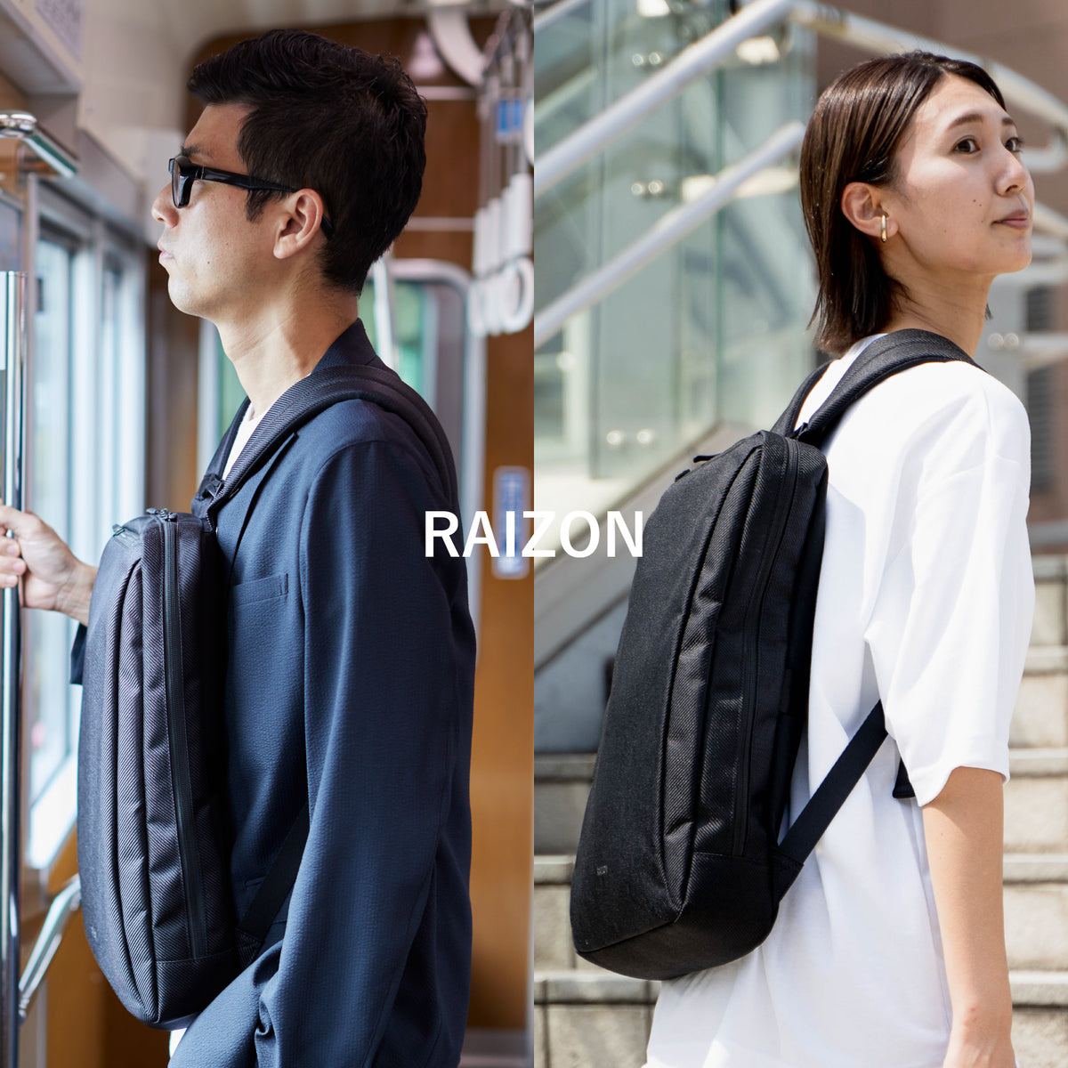 【新型】RAIZON　スリムバックパック